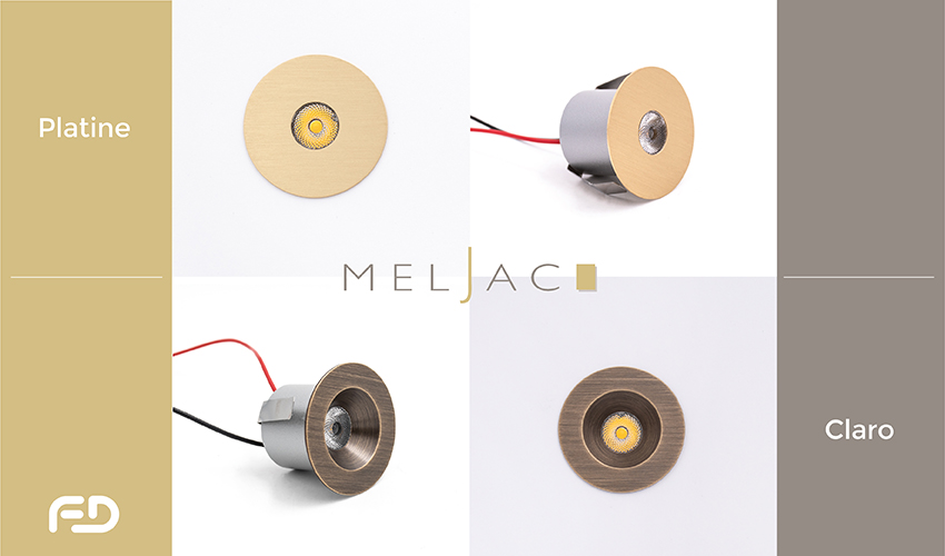FD Éclairage enrichit ses gammes avec des modèles en laiton aux finitions Meljac