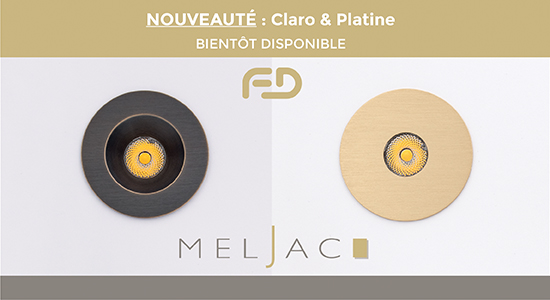 FD Éclairage enrichit ses gammes avec des modèles en laiton aux finitions Meljac