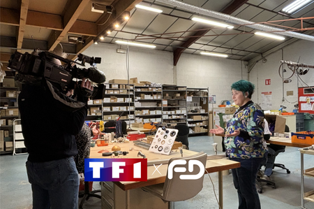 FD Eclairage sous les feux des projecteurs de TF1 pour une mise en lumière de nos solutions d’éclairage innovantes 